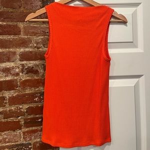 Boatneck Sleeveless Sweater Top